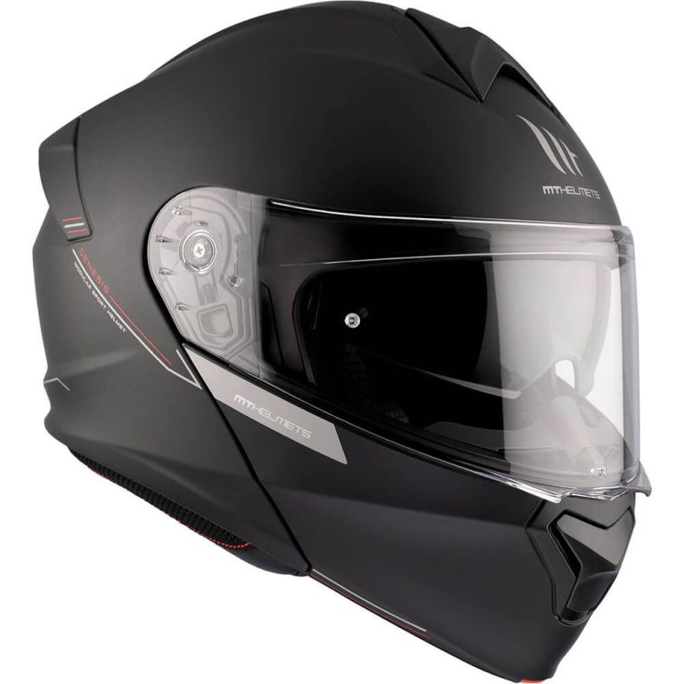 MT Casco Genesis SV Solid Negro Mate (A1)