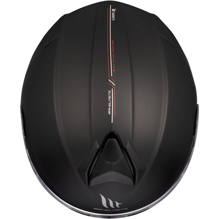 MT Casco Genesis SV Solid Negro Mate (A1)