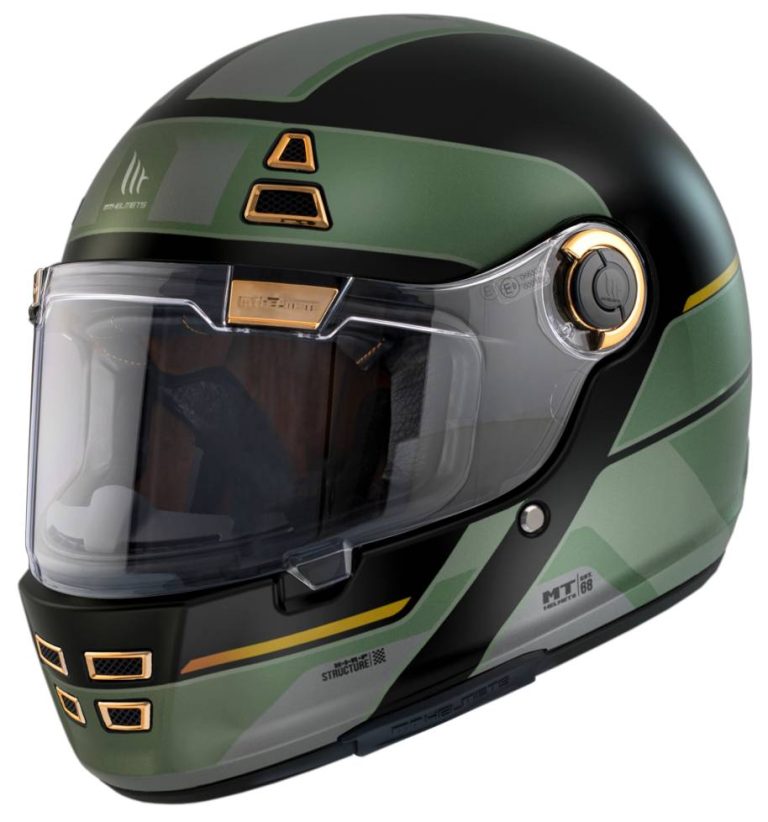 MT Casco Jarama 68th Negro/Verde (C1)