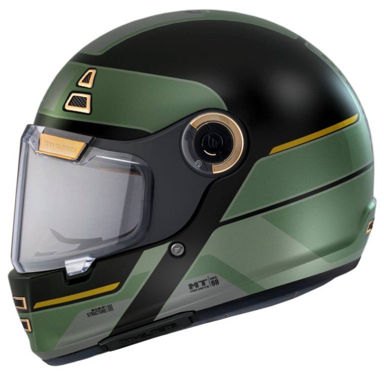 MT Casco Jarama 68th Negro/Verde (C1)