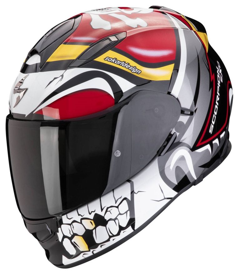 SCORPION Casco EXO-491 Pirate Rojo