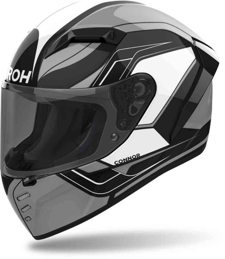 AIROH Casco Connor Dunk Negro/Gris/Blanco
