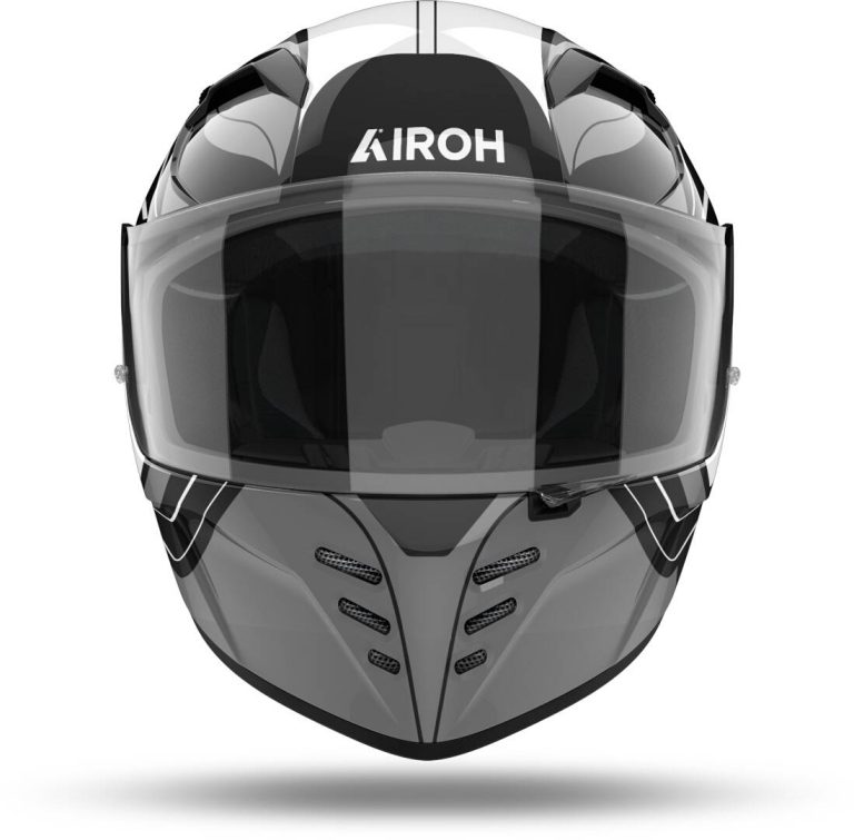AIROH Casco Connor Dunk Negro/Gris/Blanco