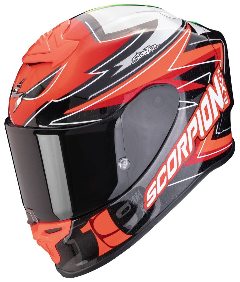 SCORPION Casco EXO-R1 Evo Air Alvaro Replica Rojo